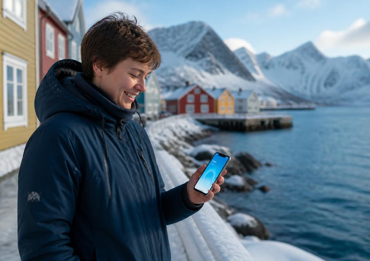 Mobiltelefon med god dekning i Nord-Norge